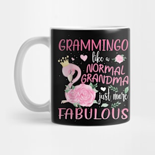 Grammingo Like a Normal Grandma Flamingo Mug